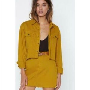 Nasty Gal co-ord jacket skirt set! So 6
